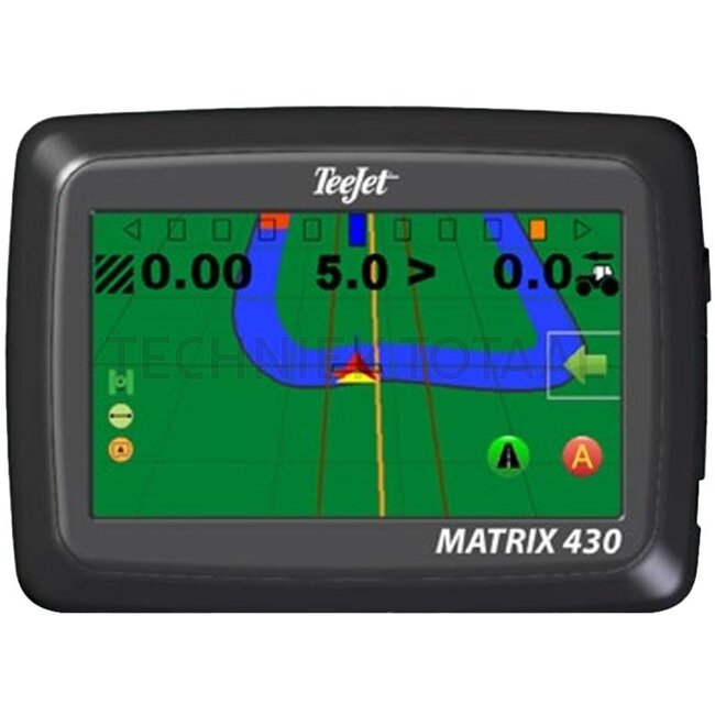 TeeJet Matrix 430 GLNS bracket GLONASS, 4,3 inch touchscreen | CG430-GLO