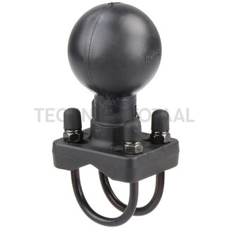 RAM MOUNTS Doppelte Klemmschelle D-Kugel 2,25 Zoll, bis Ø 38,1 mm