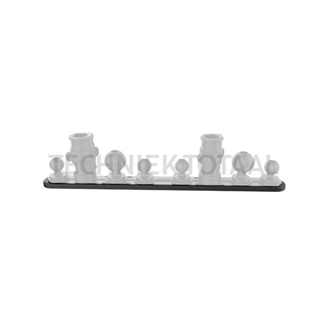 RAM MOUNTS Tough-Track assembly injectors 469,9 x 44,2 mm, thickness 8,89 mm | RAP-TRACK-A16U