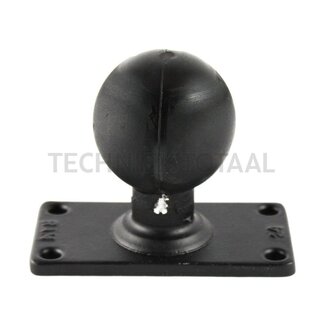 RAM MOUNTS Basisplaat met D-kogel 2,25 inch, basis 2 x 4 inch