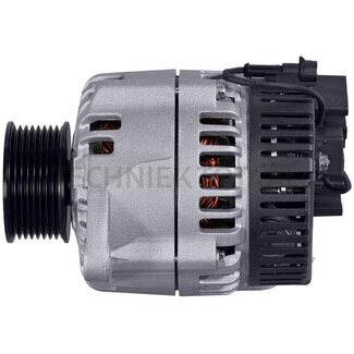 HELLA Generator 12 V / 120 A, poelie Ø 67 mm, 8 groeven