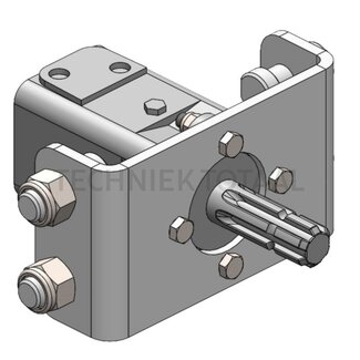 Scharmüller Aftakas tussenlager oliemotor Ø 35 mm, 1 3/8 inch Multihog CX