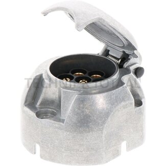 GRANIT Socket 7-pin 12 V, aluminum, 72 x 64 x 45 mm