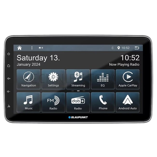 Blaupunkt Autoradio Hamburg 948 DAB mit navigatie, DAB+ tuner und bluetooth | 2002024000006