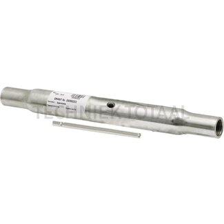 GRANIT Spanhuls topstang 1 1/8", 400 mm, zonder smeernippel
