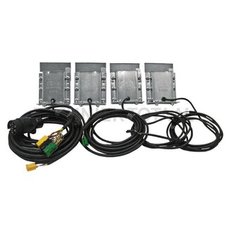 GRANIT Opsteekdozen set volledig bekabeld - 4 stuks
