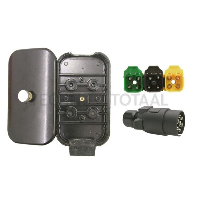 Main cable 3 meter, 7-pin plug, 2- and 5-pin steekverbinders | ADS3/HK