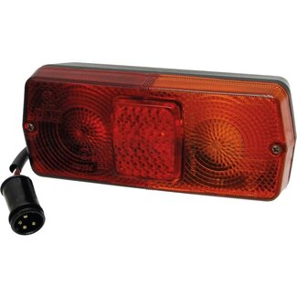 Cobo Rear light left / right 184 x 76 x 70 mm, 12 V Massey Ferguson