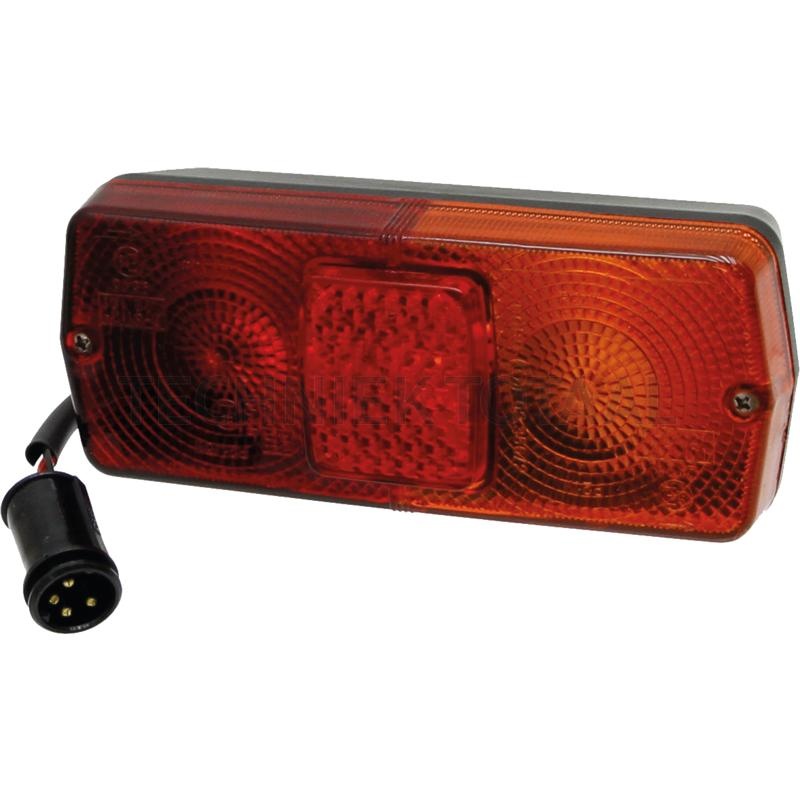 Cobo Achterlicht links / rechts 184 x 76 x 70 mm, 12 V Massey Ferguson | 3698192M91, 3763387M92, 3763386M92, 1009940