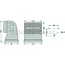 Cobo Indicator/position light rectangular 125 x 138 x 87 mm, left / right | 1011426