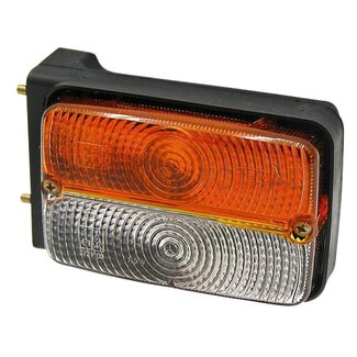 Cobo Flashing position light rectangular right, with socket