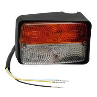 Cobo Indicator/position light rectangular right, cable 800 mm