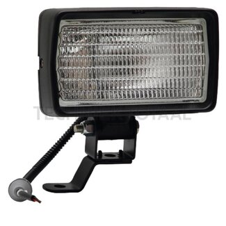 Cobo Werklamp hoekig H3, 12 / 24 V, 158 x 97 x 84 mm, 55 / 70 W