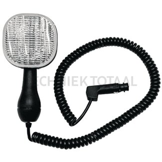 Cobo Handheld work light H3, 12 / 24 V, 55 / 70 W, 105 x 105 x 91 mm, cable 630 mm