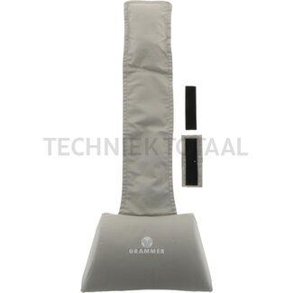 GRAMMER Nackenkissen Stoff grau mit Gewicht Kingman KOMFORT, Kingman Standard