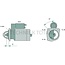 BOSCH Startmotor 24 V / 4,0 kW, 10 tanden, 341 mm Renault Trucks | 0986010970
