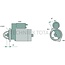 BOSCH Starter motor 12 V, 2,3 kW, 9 teeth, mounting Ø 82,5 mm Mercedes-Benz | 0986011150