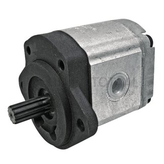 Bosch/Rexroth Enkele pomp 10 cm³, splines SAE Ø 15,45 mm, 9 splines, linksdraaiend