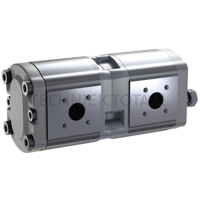 Bosch/Rexroth Double pump 14 + 8 cm³, taper 1:5, Ø 17 x 17, left Deutz-Fahr | R918C01146