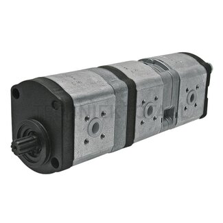 Bosch/Rexroth Drievoudige hydrauliekpomp 14 + 8 + 16 cm³, links Deutz-Fahr