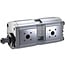 Bosch/Rexroth Doppelpumpe 11 + 8 cm³, Konus 1:5, Ø 17 x 17, links Deutz-Fahr | 01178247, 0510560302, R918C01202