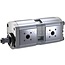 Bosch/Rexroth Dubbele pomp 11 + 8 cm³, conus 1:5, Ø 17 x 17, links Deutz-Fahr | 01178247, 0510560302, R918C01202