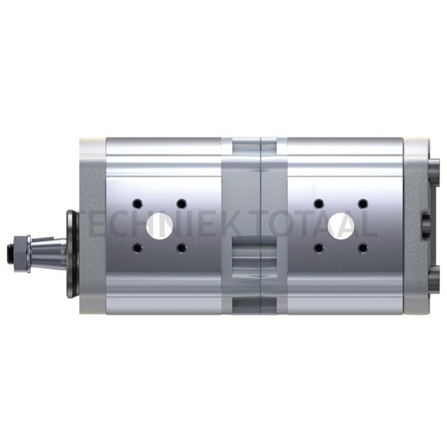 Bosch/Rexroth Double pump 11 + 8 cm³, taper 1:5, Ø 17 x 17, left Deutz-Fahr | 01178247, 0510560302, R918C01202