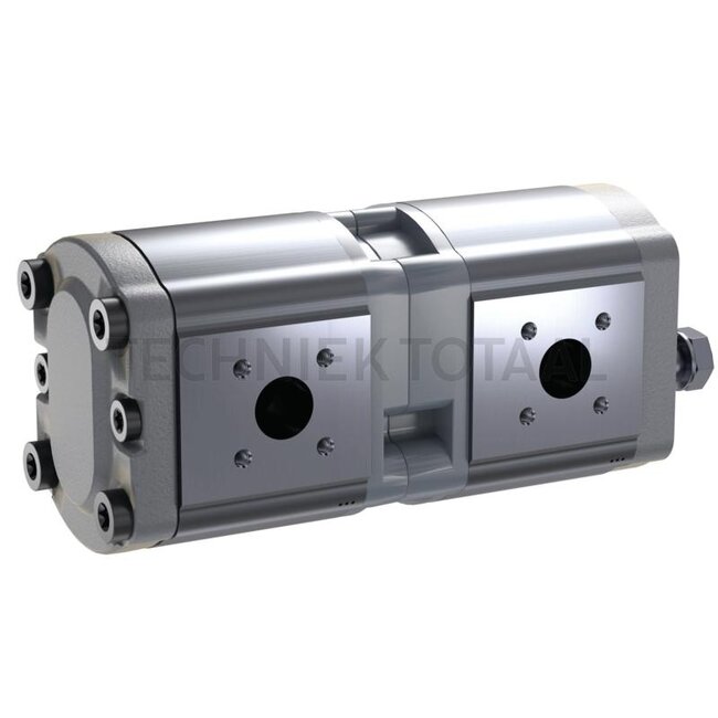 Bosch/Rexroth Doppelpumpe 11 + 8 cm³, Konus 1:5, Ø 17 x 17, links Deutz-Fahr | 01178247, 0510560302, R918C01202