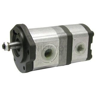 Bosch/Rexroth Dubbele pomp 16 + 5,5 cm³, conus 1:5, links John Deere 1166 - 1188