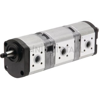 Bosch/Rexroth Drievoudige hydrauliekpomp 8 + 19 + 11 cm³, links Fendt 208 - 209