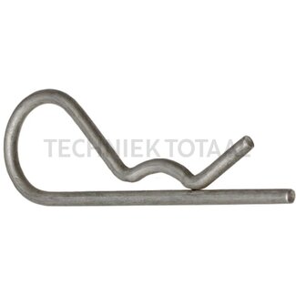 GRANIT Borgveer enkel gebogen 2,5 mm, 11 - 13 mm