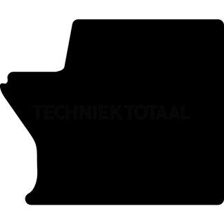 GRANIT Floor mat velour black Kramer KT407 - KT559