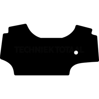 GRANIT Floor covering rubber gray Deutz-Fahr Keyline 5075 - 5104