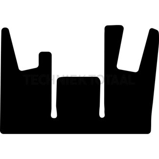 GRANIT Vloermat rubber zwart JCB 4.03 Plus
