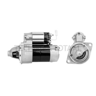 MAHLE Reductiestartmotor 12 V, 0,8 kW, 9 tanden, montage Ø 77 mm Kubota B 21