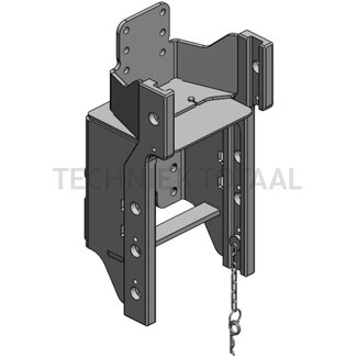 Scharmüller Anhängebockrahmen Standard 14,3 kN, 800 kg, rail 255 mm