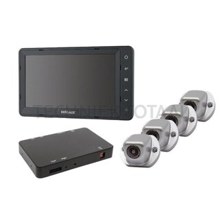 GRANIT Camera-monitorsysteem SE-770H-300 360° AHD, 720p HD