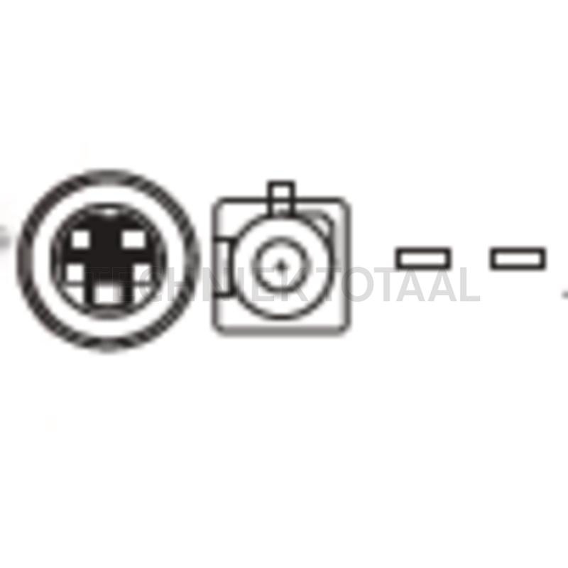 BRIGADE Aansluitconverter in-line 24/12 V voor Elite-camera, foto 2 van 2