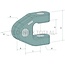 GRANIT Clevis cat. 4 / 3, Ø 32,2 mm, length 80 mm, width 35 mm