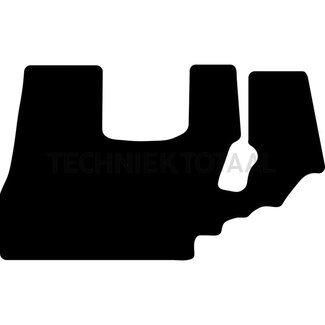 GRANIT Floor mat velour black Fendt 365 GT