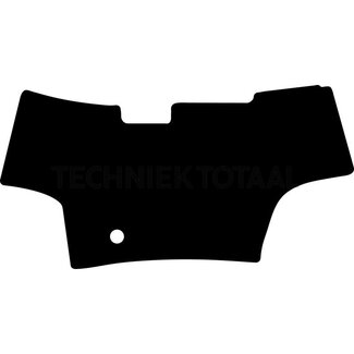 GRANIT Floor mat velour black, with engine brake Vario 900