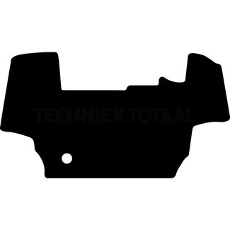 GRANIT Vloermat velours zwart, met motorrem 300/500/600/700 Vario Gen7