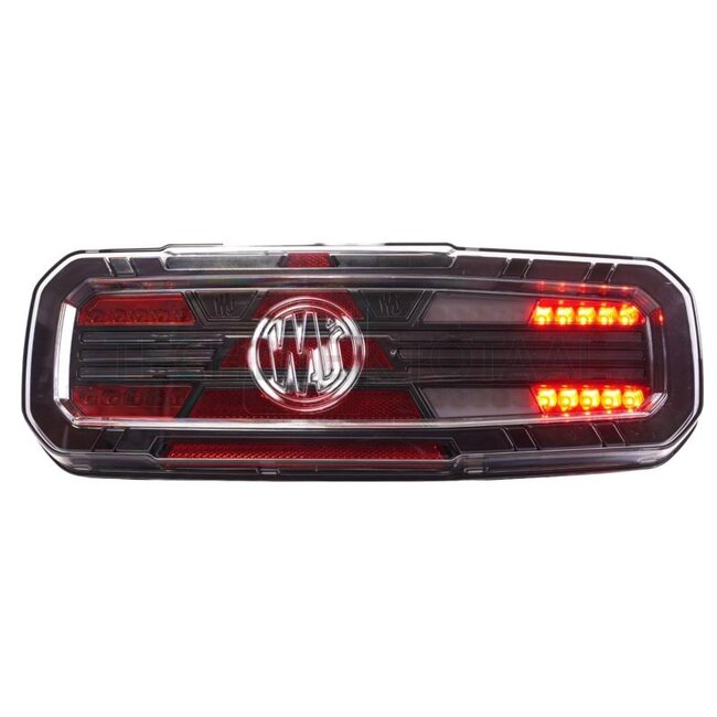 GRANIT Achterlicht LED rechts 402,7 x 141,6 x 69,7 mm, 12 / 24 V, IP6K9