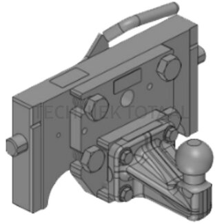 Scharmüller PKW-50 binnenwerk kogel 50, 31 kN, werklengte 164 mm, M20