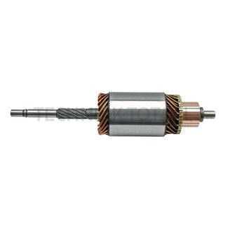 Schnell-Lauf-Anker 9 V, 330 mm, as-Ø 14 mm, Spule-Ø 73 mm, Zahnrad 50 mm
