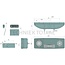 GRANIT Achterlicht LED links 287,5 x 100,5 x 65 mm, 12 / 24 V