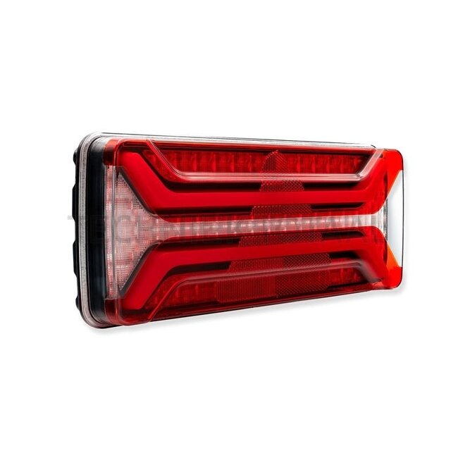 ASPÖCK LED rear light Agriled II left 350 x 140 x 54 mm, 12 V