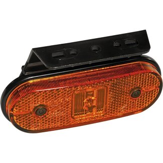 ASPÖCK Seitenmarkierungsleuchte Unipoint I LED orange 119 x 44/78 x 35 mm, 24 V