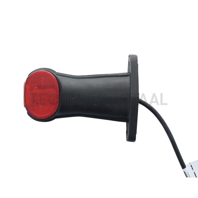 ASPÖCK Superpoint rear light mounting arm, straight, P&R, cable 1500 mm