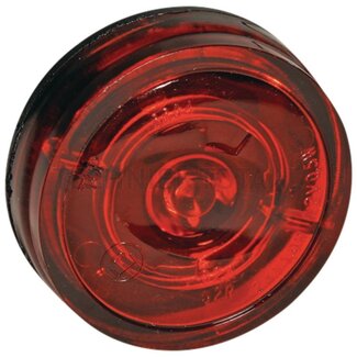 ASPÖCK Monopoint II LED position bulb red round 12 / 24 V, cable 3500 mm